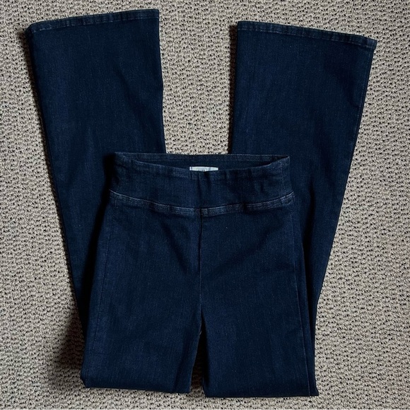 Frame Denim‎ The Jet Set Slit Flare Pull On Stretch Jeans - Picture 9 of 11